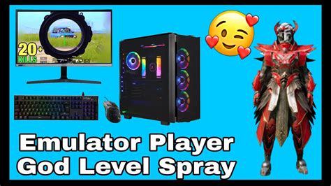 Top Emulator Player Heavy Spray Emulator Player Pubg Mobile