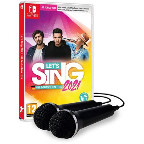 Achat NSW Let s Sing 2021 mit deutschen Hits 2 Mics D Jeu vidéo