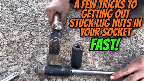 How To Get Out A Stuck Lug Nut From A Socket Chevy Equinox Lug Nut