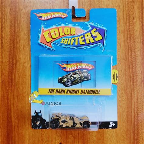Hot Wheels Batmobile Batman Color Shifters 2010 Muda de Cor na Água Raro Carrinho Miniatura