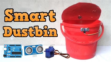 How To Make A Diy Smart Dustbin Using Arduino Arduino Project With