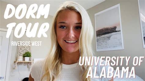 DORM TOUR Riverside West The University Of Alabama YouTube