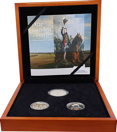 Pi Ce Pays Bas Coffret Pi Ces Argent Waterloo Ans De La