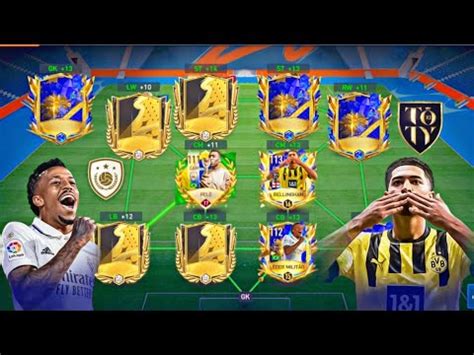 I Built Icons X Utoty And Toty Mix Squad Builder Fifa Mobile Youtube