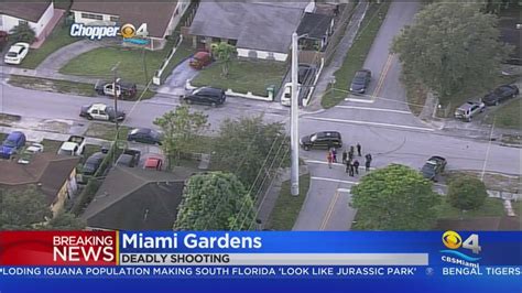 Police Investigate Deadly Shooting In Miami Gardens Youtube