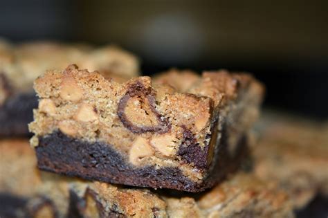 Peanut Butter Brookies Stuffed With Mini Peanut Butter Cups Hugs And