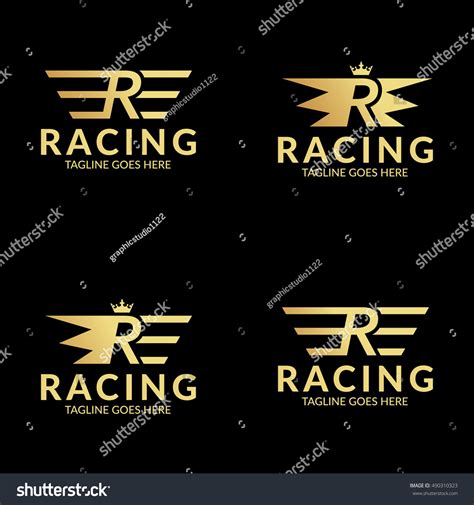 Racing Logo Design Template Racing Logo Stock Vector (Royalty Free ...