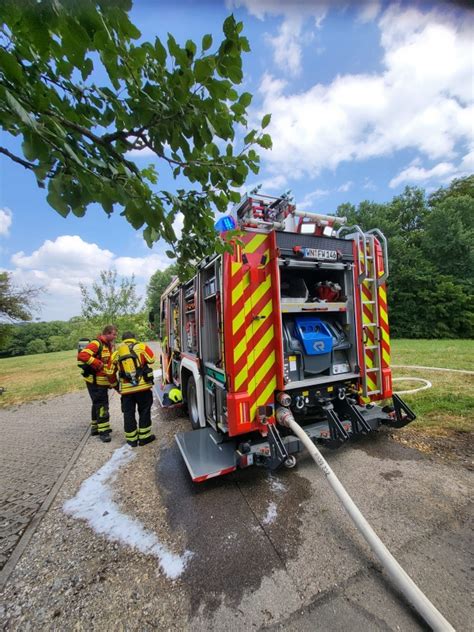 Scheunenbrand Einsatzbericht Welzheim Lettenstich