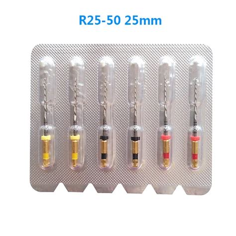 Стоматологические красные файлы Reciproc Reciprocing R25 ...