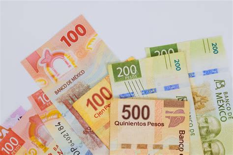 Mexican Currency Includes Banking Notes A Bills In Denominations Of 500