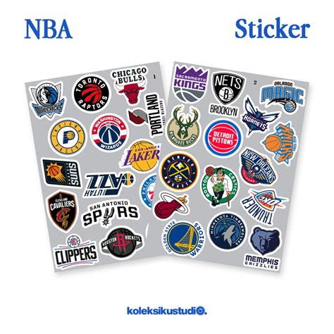 Jual Stiker Nba Sticker Basket Sport Basketball Aesthetic Lucu Stiker