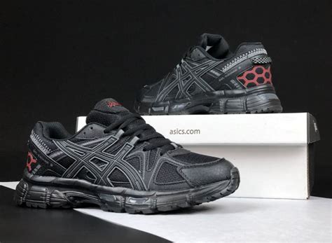 Кроссовки Asics Gel Kahana 8 Black Асикс Гель Кахана черные мужские ...
