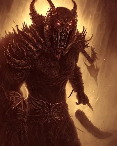 KREA Demon Berserker Solo One Character Portrait Path Of Exile