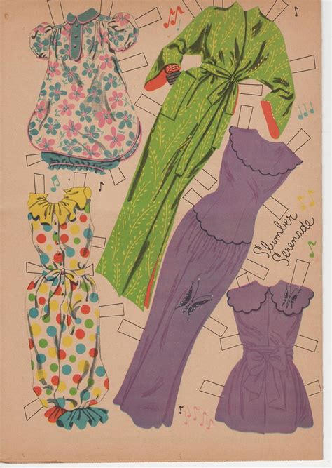 Doris Day Paper Dolls | Бумажные куклы, Винтажные бумажные куклы, Куколки
