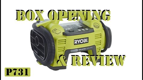 Ryobi One Volt Dual Function Inflator Deflator P Review Youtube