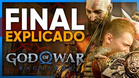 God Of War Ragnarok Final Explicado Youtube