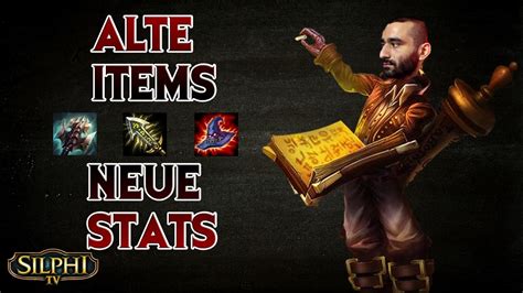 Preseason 6 Alte Items Neue Stats YouTube