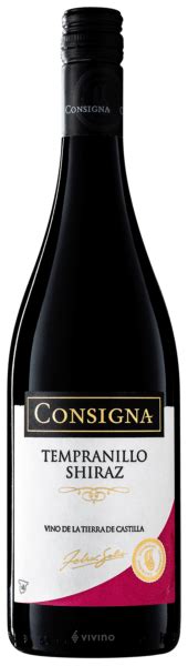 2019 Félix Solís Consigna Tempranillo Shiraz Vivino