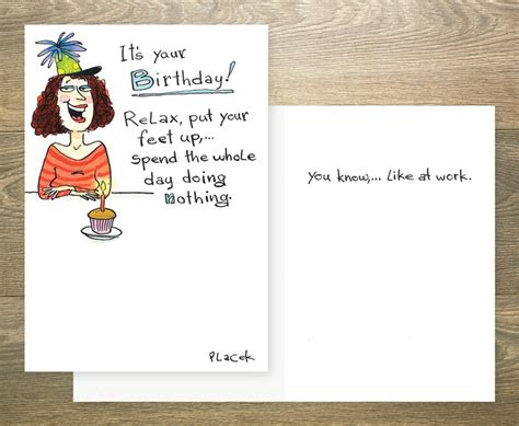 Humorous Birthday Card - Etsy