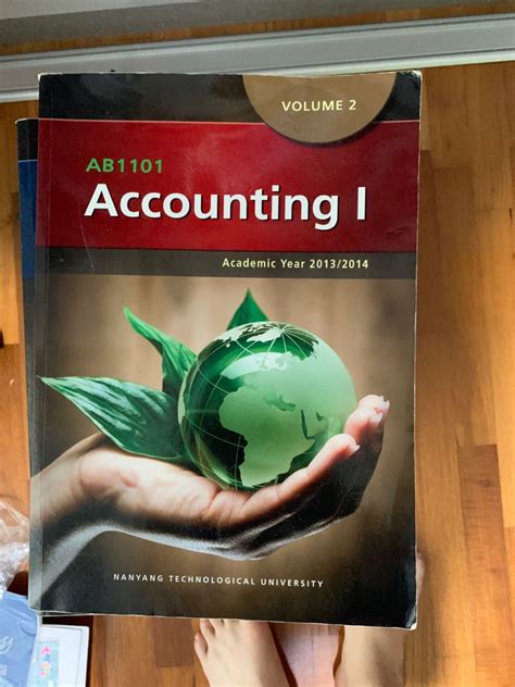 Accounting Textbook By Ntu Volume Hobbies Toys Books