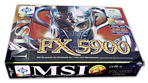 MSI FX5900-VTD128 (NVIDIA GeForce FX 5900) Video Card and more on the ...
