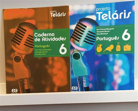 Projeto Teláris Língua Portuguesa 6 Ano Livro Editora Atica Usado