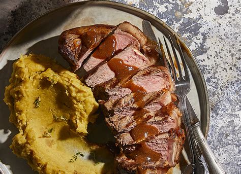 Bife De Chorizo A La Mostaza Con Pur De Batatas A La Miel Recetas Natura