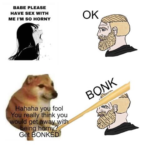 Horny Go Bonk Gag