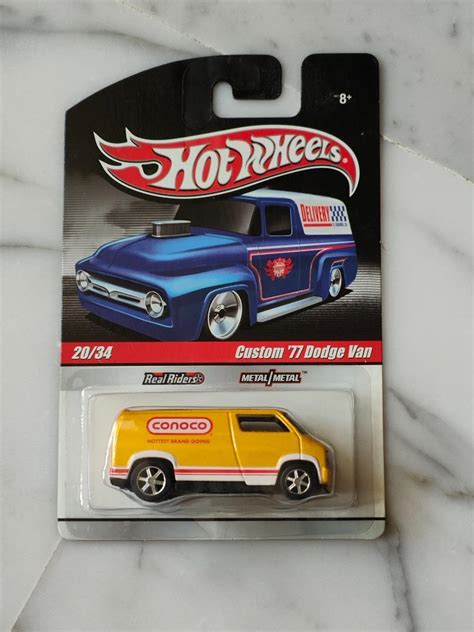 Hot Wheels Slick Rides Series Custom Dodge Van Hobbies Toys Toys Games On Carousell
