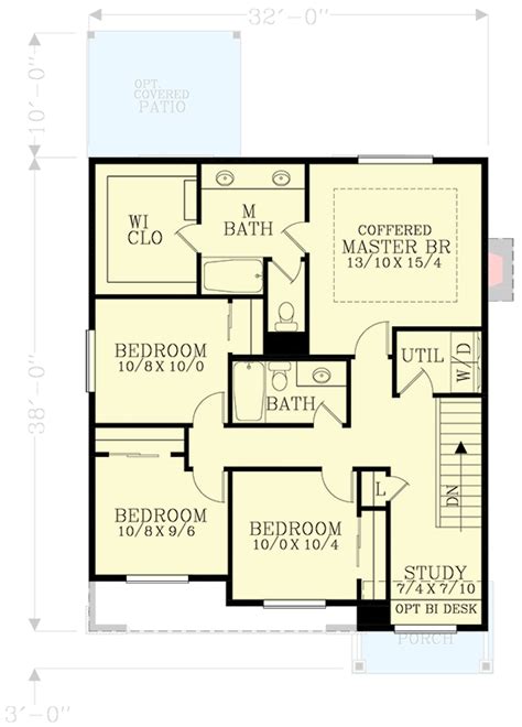 Transitional 2-Story House Plan with Double Garage - 28091J | Architectural Designs - House Plans