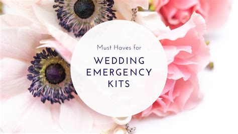 Must Have Wedding Day Emergency Kit Essentials Stephanie Parshall