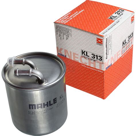 MAHLE KNECHT Kraftstofffilter KL 313 Luftfilter LX 816 4 Ölfilter OX