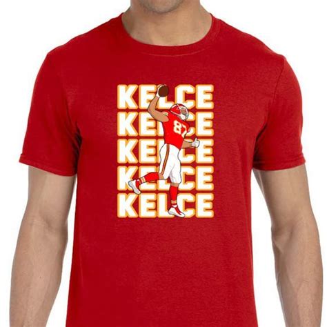 Kansas City Chiefs Travis Kelce Tee Shirt - ShirtElephant Office