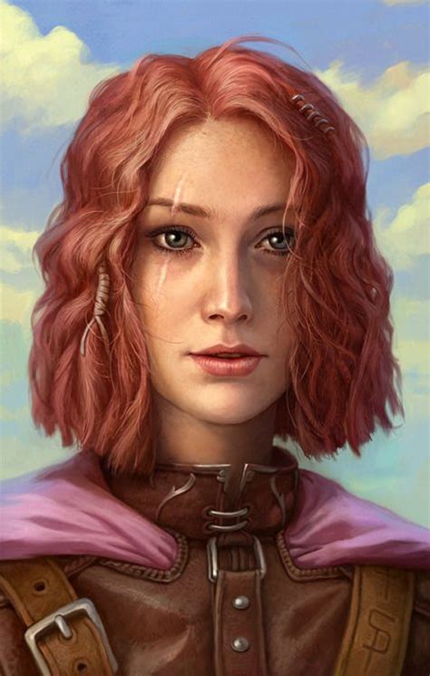 Rpg Female Character Portraits Character Portraits Portrait Female