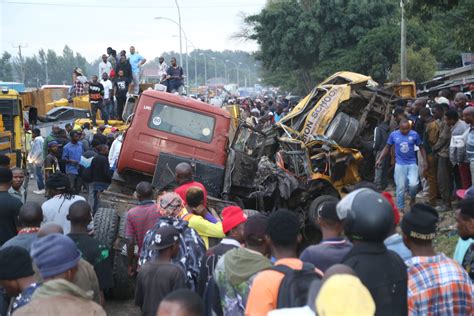 Watu 25 Wafariki Dunia Huku Wengine 21 Wakijeruhiwa Katika Ajali