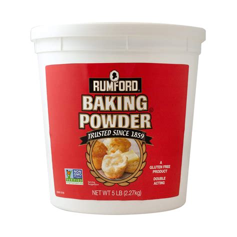 Buy Rumford Non Gmo Double Acting Baking Powder 5 Pound 6 Per Case