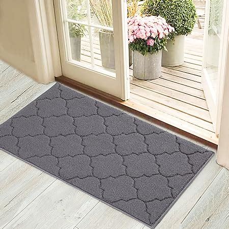 Amazon REFETONE Indoor Doormat Front Back Door Rug Durable Rubber