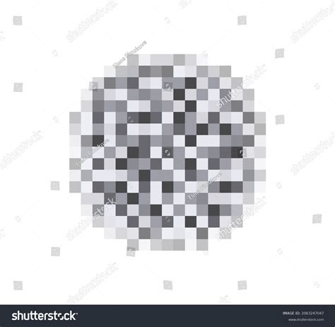 Censor Blur Effect Texture Face Nude Stock Vector Royalty Free Shutterstock