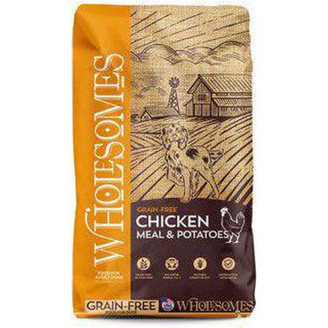 Wholesomes Grain-Free Chicken Meal and Potatoes Dry Dog Food 35 lb ...