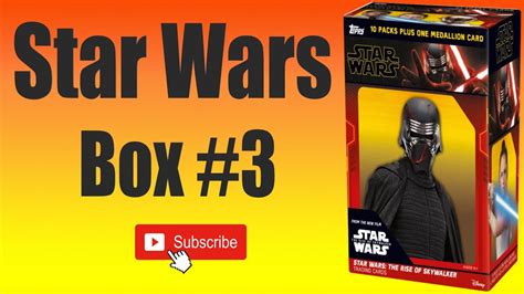 Box The Rise Of Skywalker Star Wars Trading Cards By Topps Kylo Ren