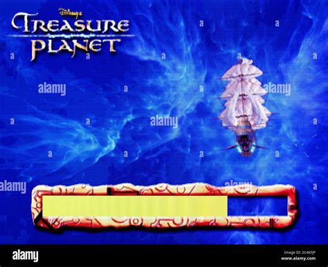 Disney's Treasure Planet - Sony Playstation 1 PS1 PSX - Editorial use ...