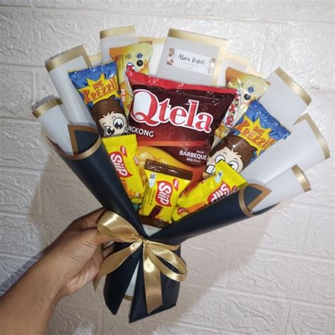 Jual Buket Snack Murah Buket Wisuda Buket Ultah Buket Sempro Buket