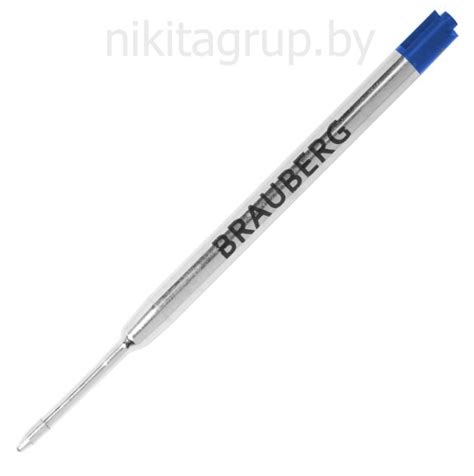 Стержень шариковый BRAUBERG, тип PARKER, металлический, 98 мм, линия ...