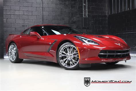 Used 2016 Chevrolet Corvette Stingray Z51 3LT Spice Red Design Package