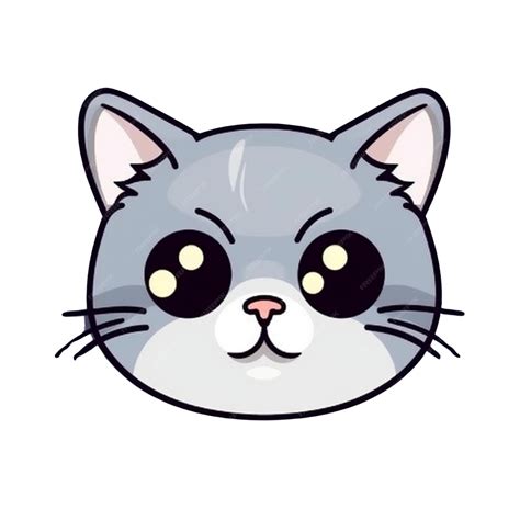Rosto De Gato Desenho - 8