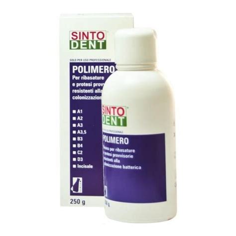 Resina Sintodent At Xica Antibacteriana Pol Mero Bote Gr Polvo