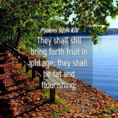 Psalms 92 14 KJV Bible Verse Images