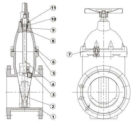 Underground Gate Valve Underground Resilient Seated Gate Valve With Extension Spindle