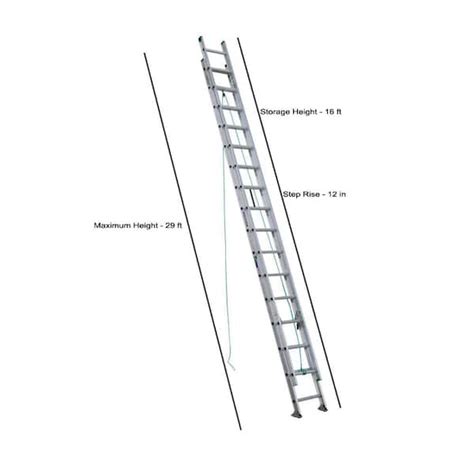 35 Foot Aluminum Extension Ladder Atelier Yuwaciaojp