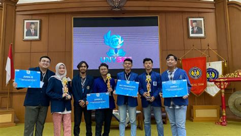 Tim Gabungan Ub Juara Lomba Karya Tulis Ilmiah Nasional Di